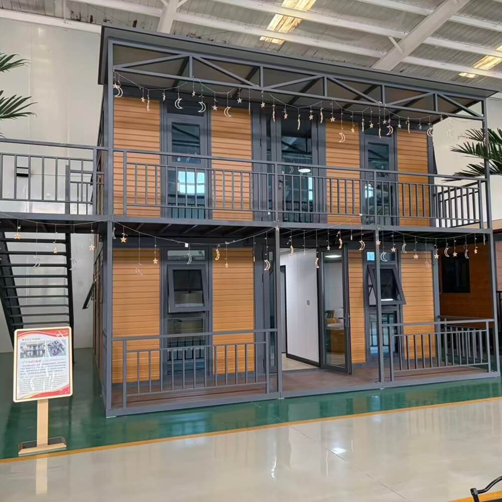 20 ft double layer expandable container house